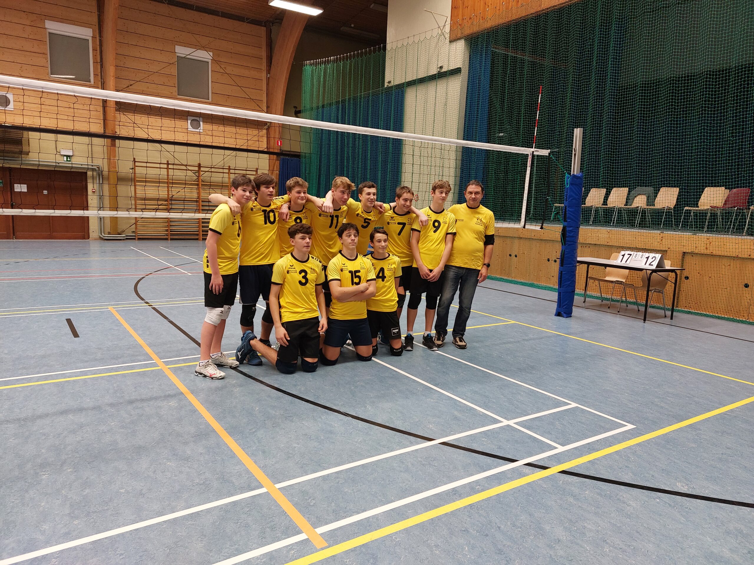 Sélection Namur Garçons Volleyball kettenis