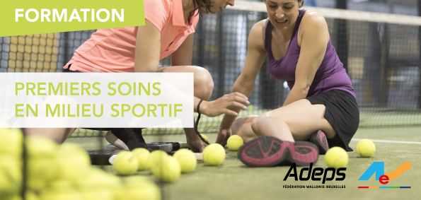 Premiers soins en milieu sportif Adeps